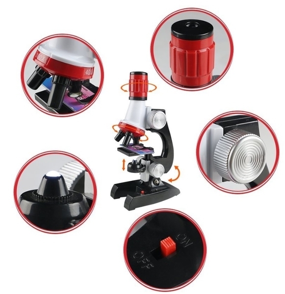 Ігровий набір Qunxing Toys Мікроскоп Професор (C2121) - Pampik - 4