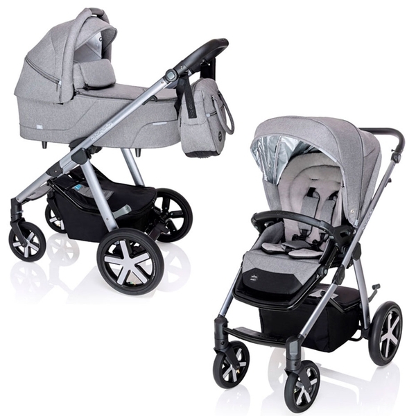 

Универсальная коляска 2 в 1 Baby Design Husky NR 2020 07 Gray (202513, Серый