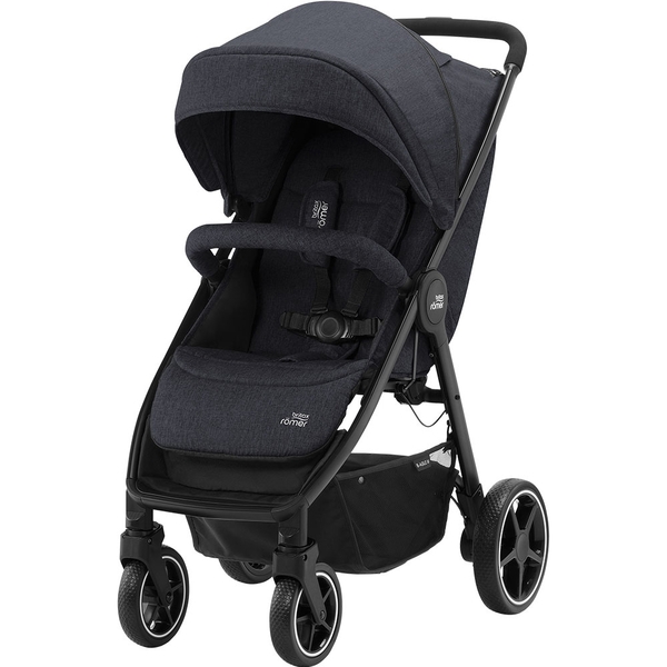 

Прогулочная коляска Britax Romer B-Agile M Black Shadow (2000032522, Черный