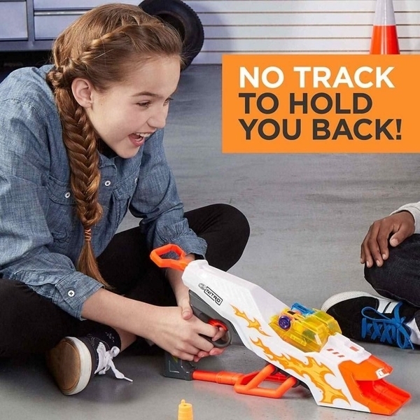 Ігровий Набір Hasbro з бластером Nerf Nitro Doubleclutch Inferno (E0858) - Pampik - 5