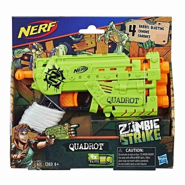 Бластер Hasbro Nerf Zombie Strike Quadrot (E2673) - Pampik - 2