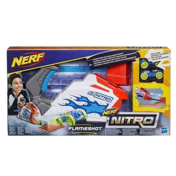 Игровой набор Hasbro с бластером Nerf Nitro Flameshot (E3055) - Pampik - 2
