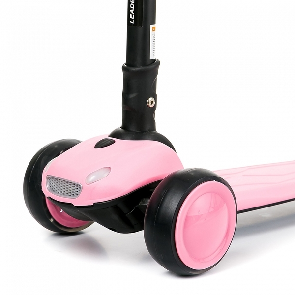 Самокат Babyhit Leader, рожевий (71 645) - Pampik - 4