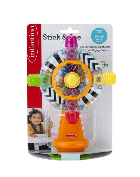 Развивающая игрушка Infantino Вертушка солнышко (316139I) - Pampik - 2