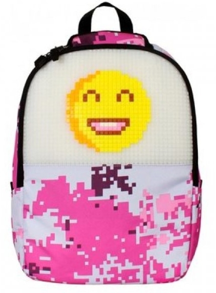 Рюкзак Upixel Camouflage, рожево-білий - Pampik - 3