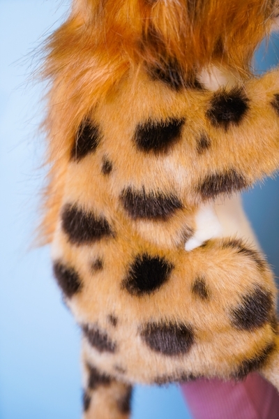 Лялька-рукавичка Hansa Puppet Гепард, 32 см (7503) - Pampik - 7