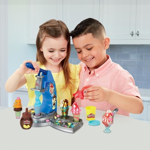 Ігровий набір Hasbro Play-Doh Морозиво з глазур'ю (E6688) - Pampik - 6