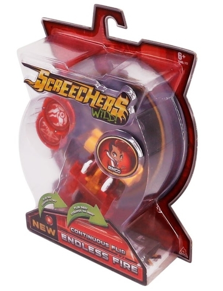 Машинка-трансформер Screechers Wild S2 L1 Ендлес Файер (EU684102) - Pampik - 2