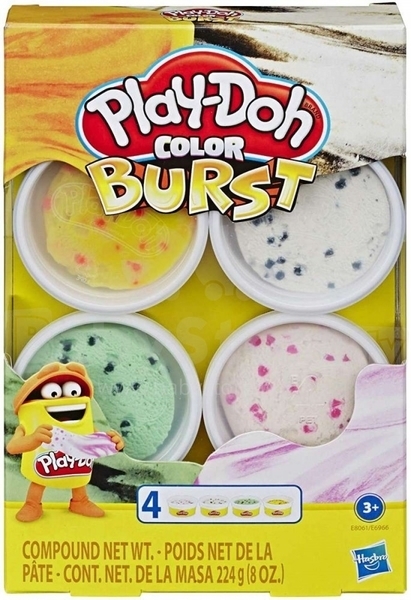 

Набор массы для лепки Hasbro Play-Doh Color Burst (E6966