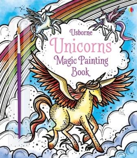 

Раскраска Usborne Unicorns Magic Painting Book