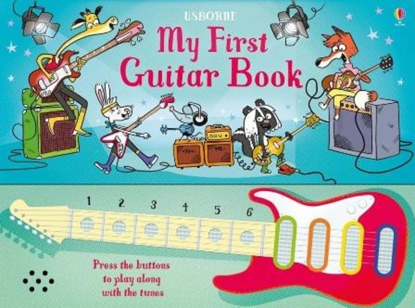 

Детская книга со звуковыми эффектами Usborne My First Guitar Book