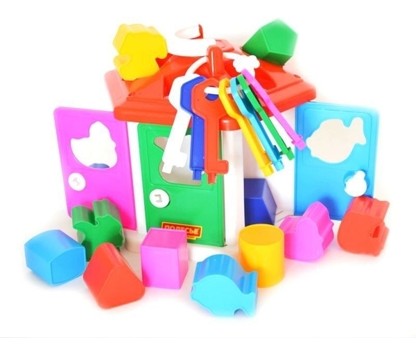 Сортер Polesie Логический домик, в коробке (6011) - Pampik - 3