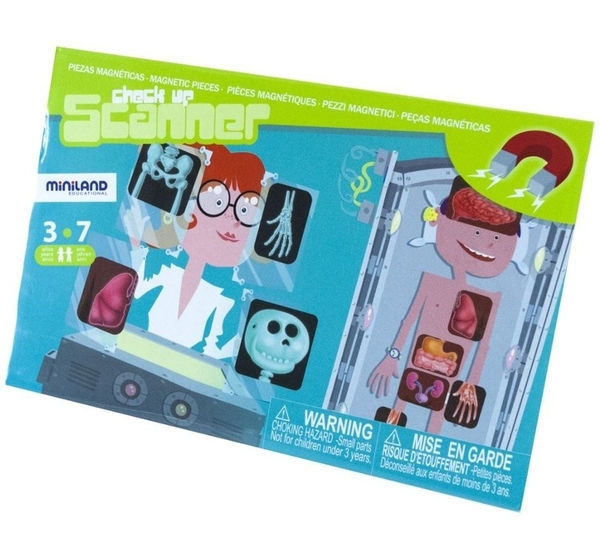 Магнітна гра Miniland Сканер (31971) - Pampik