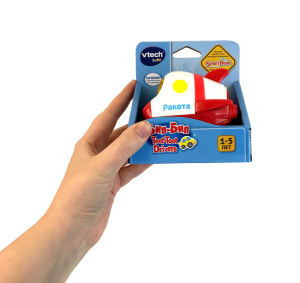 Подарок. Развивающая игрушка VTech Бип-Бип Ракета (80-191826) - Pampik - 3