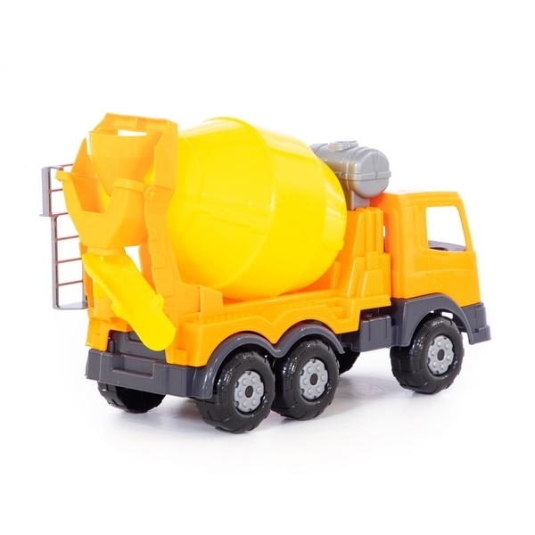 Іграшка Polesie Престиж Бетоновоз, в лотку, жовтий (76526) - Pampik - 3