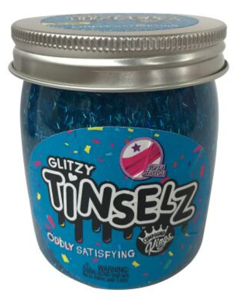 

Лизун Compound Kings Slime Glitzy Tinselz, с ароматом малины, 210 г (300189-7