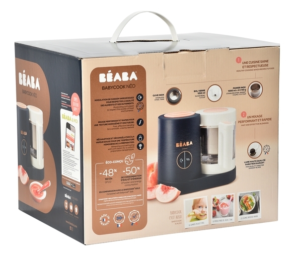 Пароварка-блендер Beaba Babycook Neo Night Blue, темно-синий (912772) - Pampik - 6