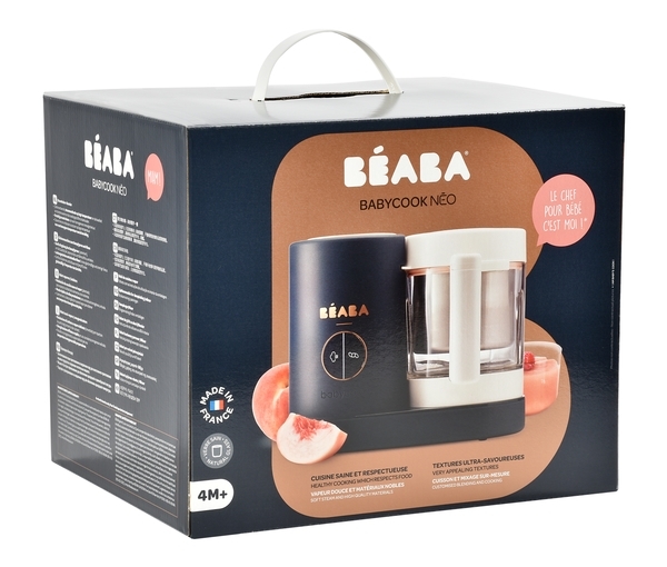 Пароварка-блендер Beaba Babycook Neo Night Blue, темно-синий (912772) - Pampik - 4