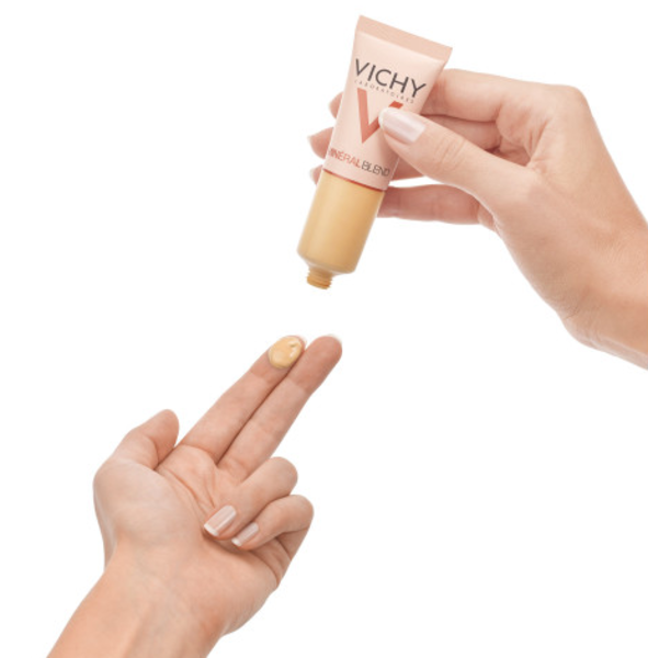 Зволожувальний тональний засіб Vichy Mineralblend, для додання шкірі природного сяючого вигляду, відтінок 06, 30 мл - Pampik - 8