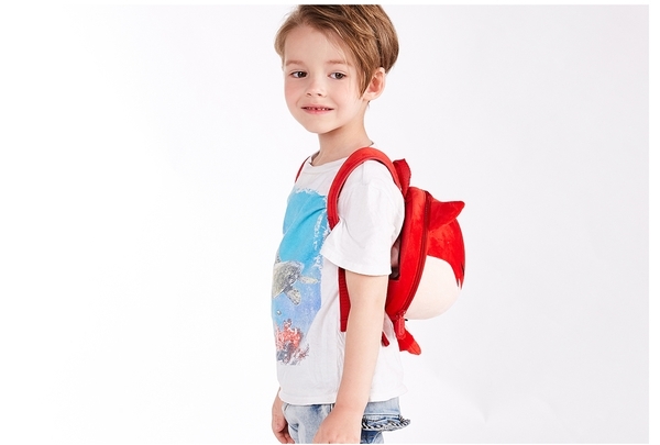 Рюкзак Supercute Лисенок, красный (SF036-b) - Pampik - 7