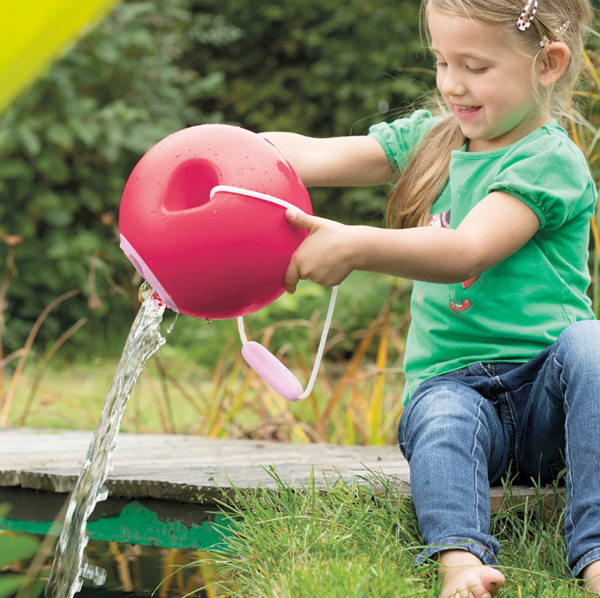 Сферичне відро Quut Mini Ballo, червоний з рожевим (171 379) - Pampik - 3