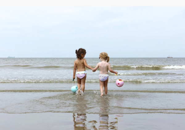 Сферичне відро Quut Mini Ballo, рожевий з жовтим (171 164) - Pampik - 8