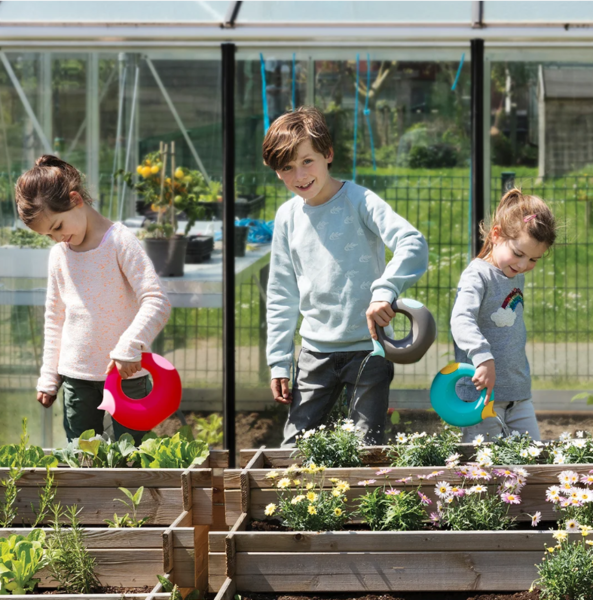 Лійка Quut Cana, червоний з рожевим (171416) - Pampik - 6