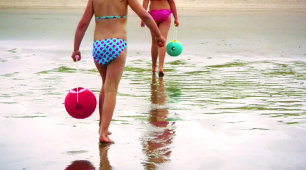 Сферичне відро Quut Mini Ballo, червоний з рожевим (171 379) - Pampik - 8