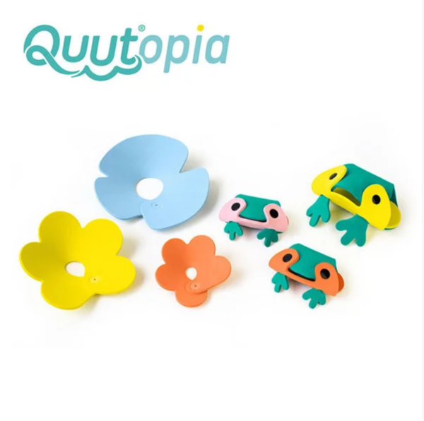 Іграшка для ванної Quut Пазл-головоломка Лягушата (171140) - Pampik - 2