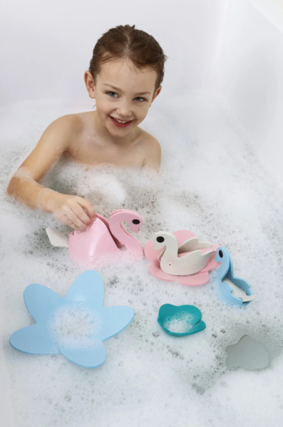 Іграшка для ванної Quut Пазл-головоломка Лебеді (171126) - Pampik - 2