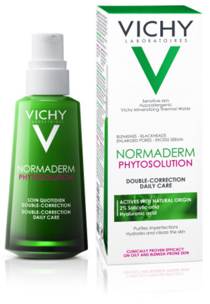 Ежедневный флюид двойного действия Vichy Normaderm Phytosolution, для жирной, склонной к недостаткам кожи, 50 мл - Pampik - 3