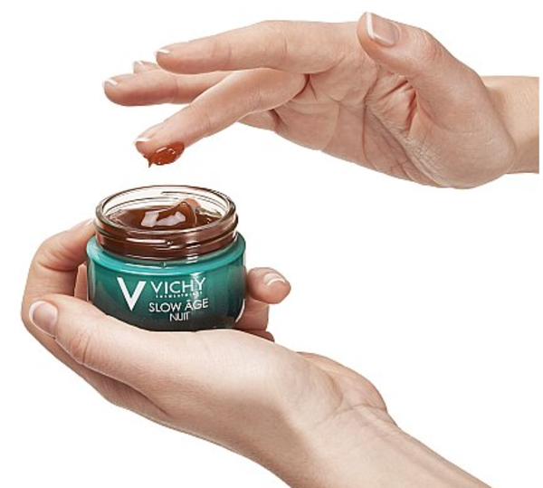 Нічна крем-маска Vichy Slow Age, проти ознак старіння, 50 мл - Pampik - 3