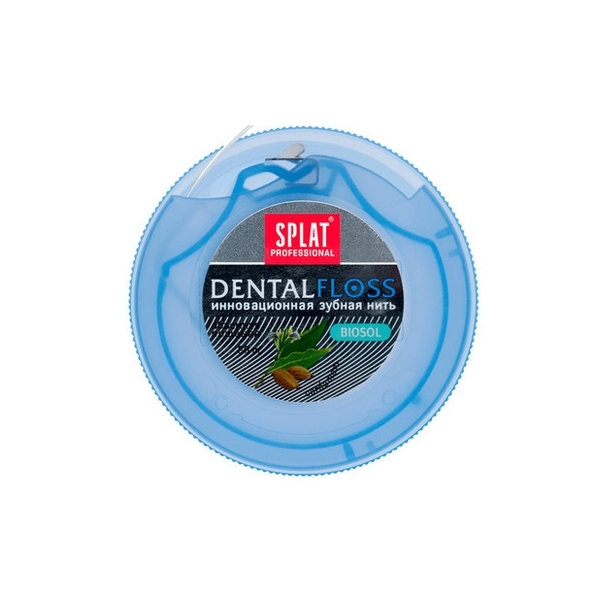 Антибактеріальна об'ємна зубна нитка Splat Dental Floss з ароматом кардамону, 30 м - Pampik - 2