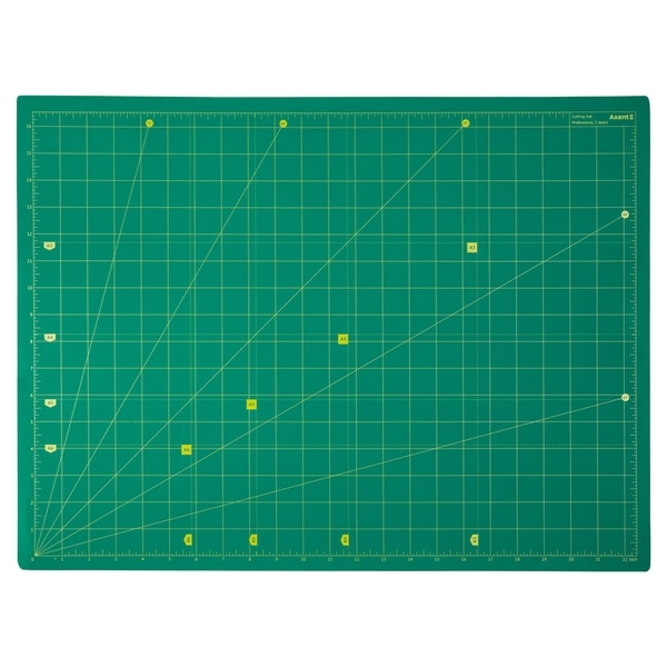 Килимок, що самовідновлюється для різання Axent Pro, А2, зелений (7905-A) - Pampik - 2