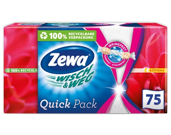 Паперові рушники Zewa Wisch&Weg, 75 листів - Pampik - 5