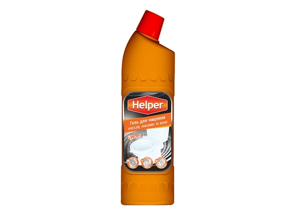 

Гель для чистки унитазов Helper, 750 г