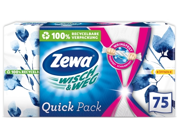 Паперові рушники Zewa Wisch&Weg, 75 листів - Pampik - 4