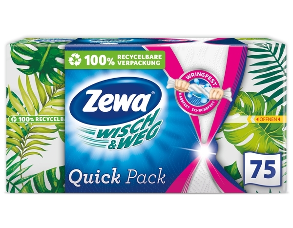 Паперові рушники Zewa Wisch&Weg, 75 листів - Pampik - 2