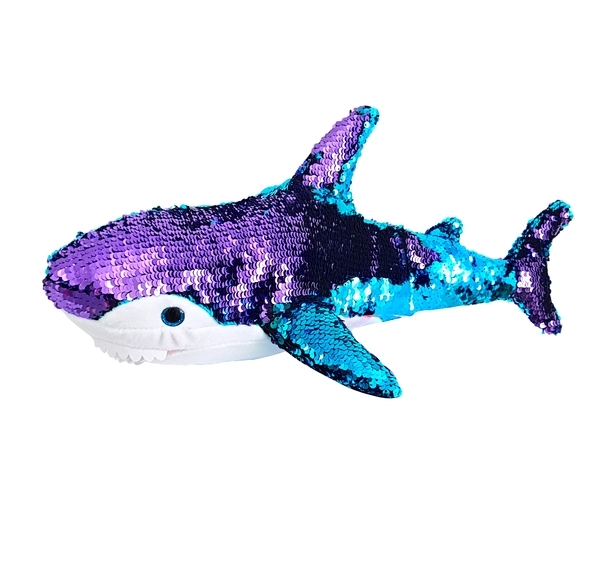 М'яка іграшка Fancy Акула, з паєтками (AKL01P) - Pampik - 3