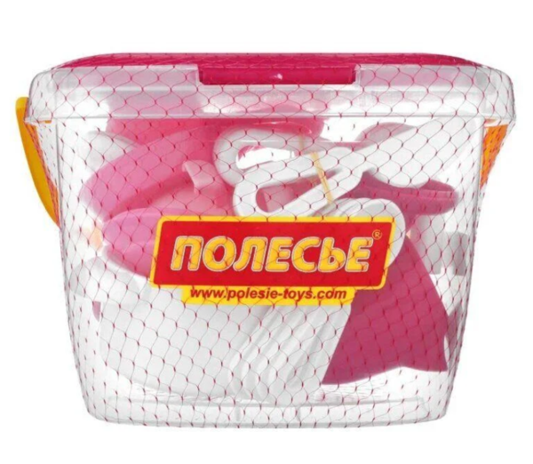Набор детской посуды Polesie, в ведерке, 29 элементов (56573) - Pampik - 2
