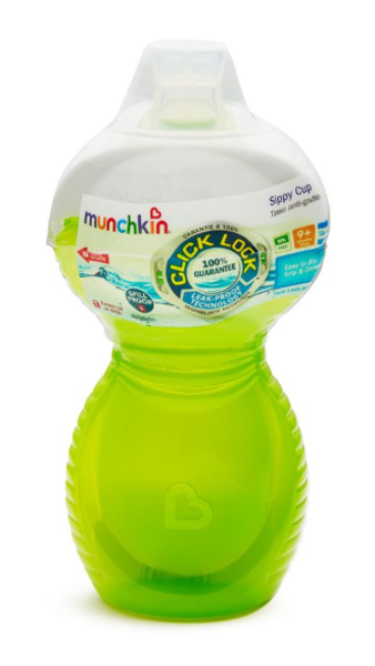 Чашка-непроливайка Munchkin Bite Proof, 266 мл, салатовый (44166.03) - Pampik - 2