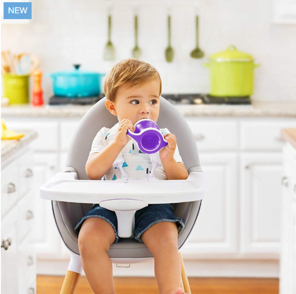 Чашка-непроливайка Munchkin Gentle Transition, 118 мл, фіолетовий (17129.04) - Pampik - 7