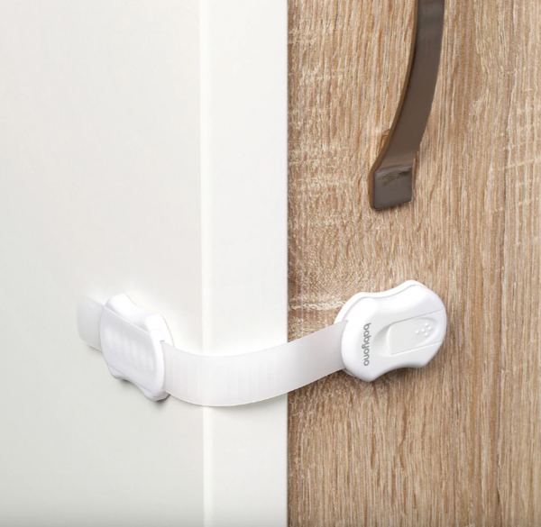 Універсальна блокування для меблів BabyOno, 4 шт., Білий (944) - Pampik - 4