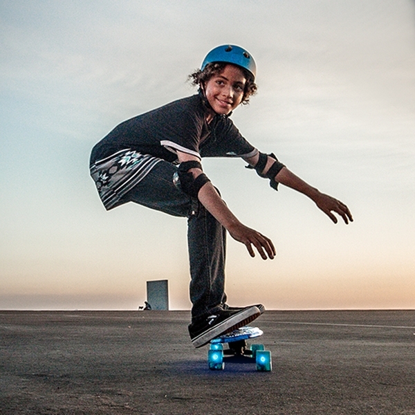 Скейтборд Neon Cruzer, синій (N100790) - Pampik - 11