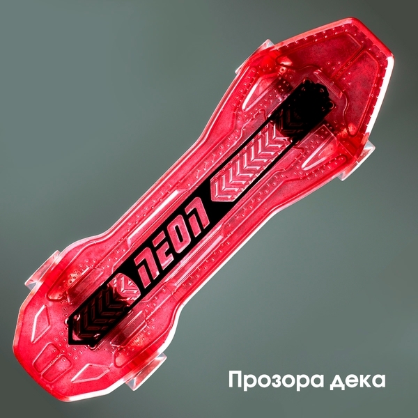Скейтборд Neon Cruzer, червоний (N100791) - Pampik - 5