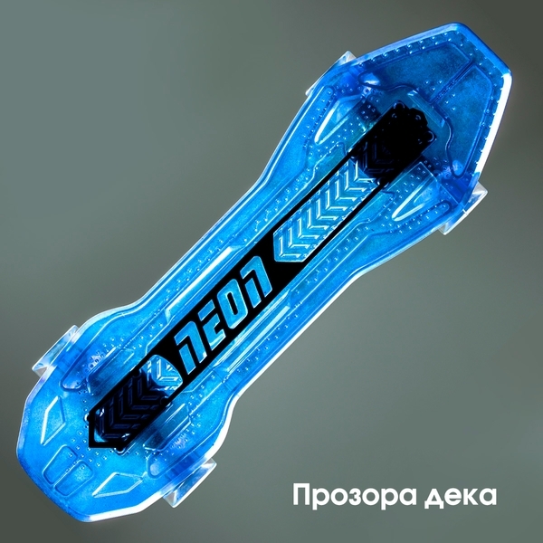 Скейтборд Neon Cruzer, синій (N100790) - Pampik - 4