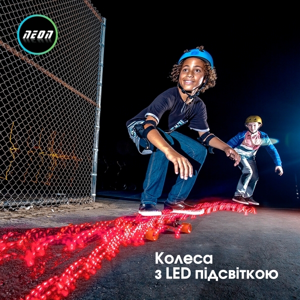 Скейтборд Neon Cruzer, червоний (N100791) - Pampik - 8