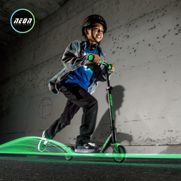 Самокат Neon Viper, салатовий (N100829) - Pampik - 12