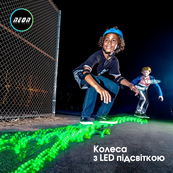Скейтборд Neon Cruzer, зелений (N100792) - Pampik - 7