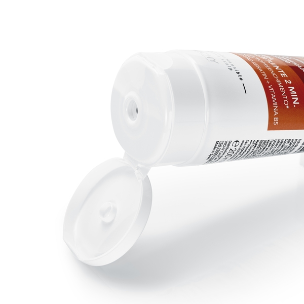 Восстанавливающая 2-минутная маска Vichy Dercos Kera-Solutions, для реконструкции поверхности поврежденных ослабленных волос, 200 мл - Pampik - 5